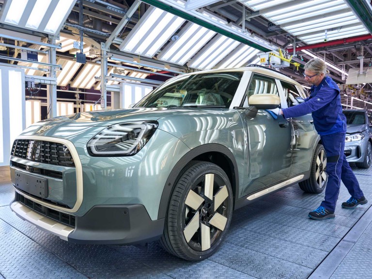 MINI duurzaamheid - elektrische MINI Countryman - productielijn Leipzig